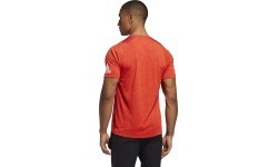 Футболка Adidas Fl Geo Tee, красная FJ6178