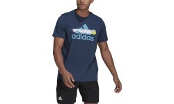 Мужская футболка Adidas M Ss Cat Tee Blue GN8059