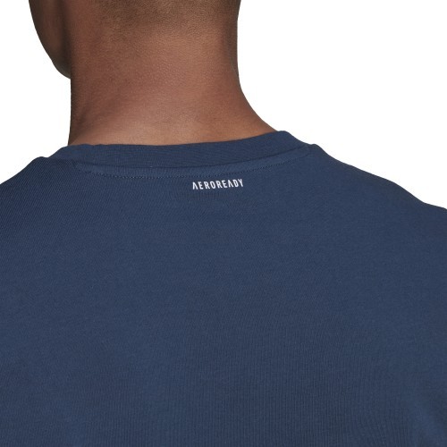 Мужская футболка Adidas M Ss Cat Tee Blue GN8059