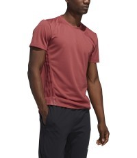 Adidas Aero 3s Tee Men's T-Shirt Red