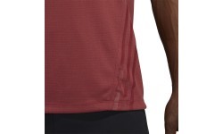 Adidas Aero 3s Tee Men's T-Shirt Red