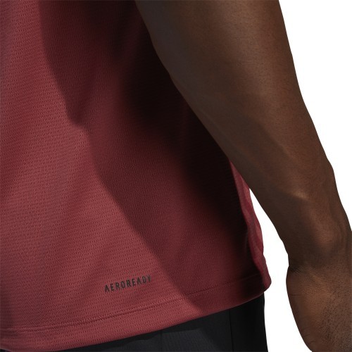 Мужская футболка Adidas Aero 3s Tee, красная