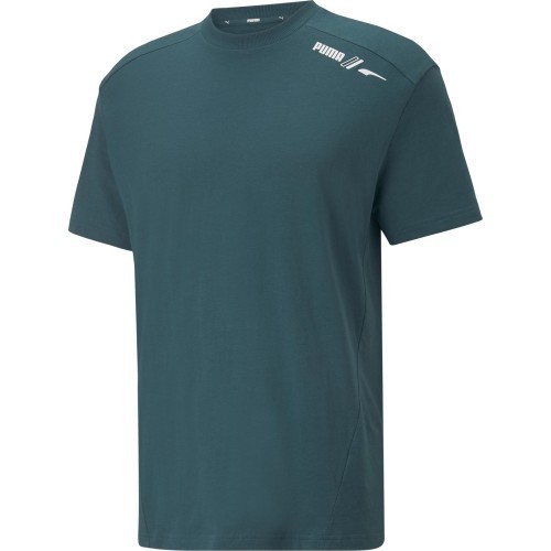 Puma Rad/Cal Tee мужская футболка Varsity Green 849777 24