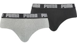 Puma Basic Brief Men's Underwear Black Grey 889100 19