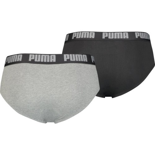 Puma Apatiniai Vyrams Basic Brief Black Grey 889100 19