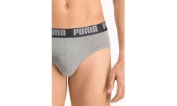 Puma Apatiniai Vyrams Basic Brief Black Grey 889100 19
