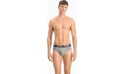 Puma Apatiniai Vyrams Basic Brief Black Grey 889100 19
