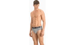 Puma Apatiniai Vyrams Basic Brief Black Grey 889100 19