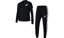 Спортивный костюм для девочек Nike G NSW Trk Suit Tricot чёрный CU8374 010