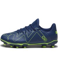 Футбольные бутсы Puma Future Play FG/AG Jr Persian Green Blue для подростков 107388 03
