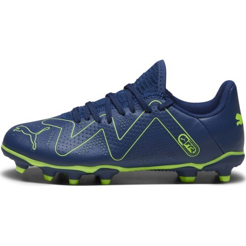 Puma Future Play FG/AG Jr Persian Green Blue Junior Football Boots 107388 03
