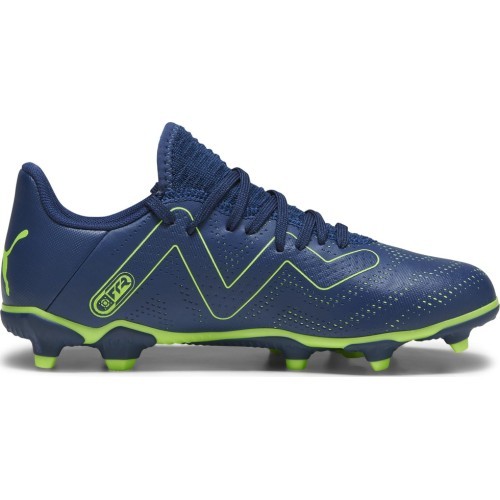 Футбольные бутсы Puma Future Play FG/AG Jr Persian Green Blue для подростков 107388 03