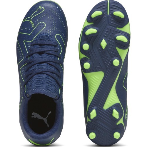 Футбольные бутсы Puma Future Play FG/AG Jr Persian Green Blue для подростков 107388 03