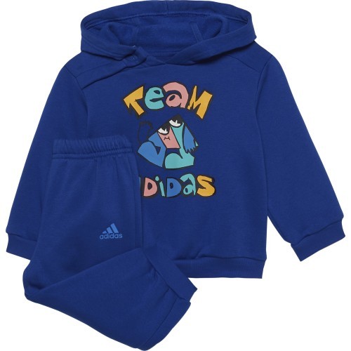 Adidas I Over Jog FL детский спортивный костюм Blue HF1973