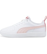 Puma Rickie Jr Lotus White Pink Kids' Sneakers 384311 06