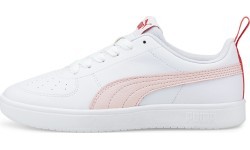 Puma Rickie Jr Lotus White Pink Kids' Sneakers 384311 06