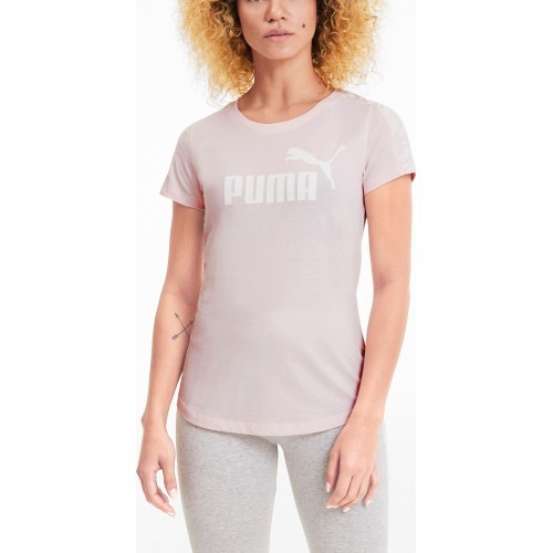 Puma Palaidinė Amplified Tee Pink