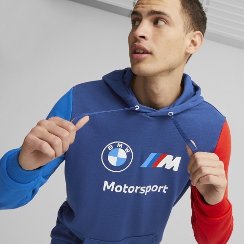 Мужская толстовка Puma BMW MMS Ess FT Hoodie Pro Blue 538143 04