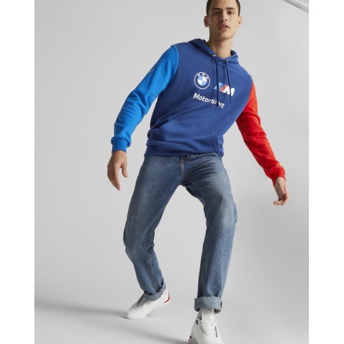 Puma BMW MMS Ess FT Hoodie Pro Blue Men's Sweatshirt 538143 04
