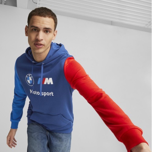 Мужская толстовка Puma BMW MMS Ess FT Hoodie Pro Blue 538143 04