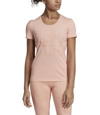 Женская футболка Adidas W Mo Pr T-Shirt Coral EH6470