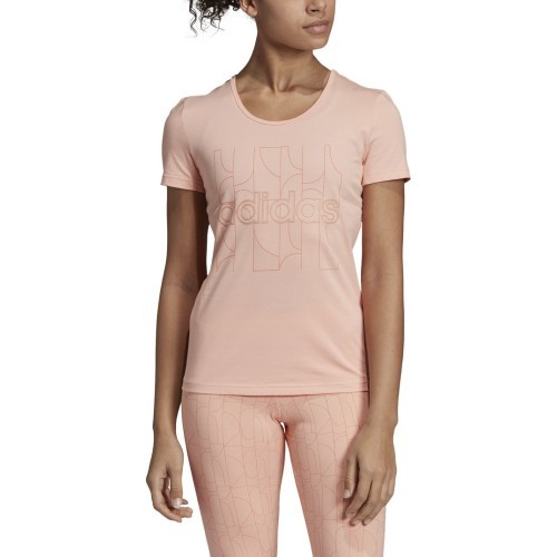 Adidas Palaidinė W Mo Pr T-Shirt Coral EH6470
