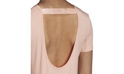 Женская футболка Adidas W Mo Pr T-Shirt Coral EH6470