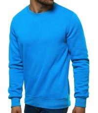 J.Style Men's Fleece Sweatshirt Blue 2001-17