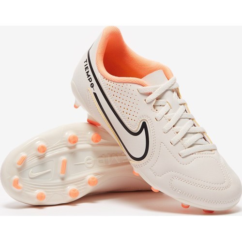 Nike Junior Football Boots Jr Legend 9 Club FG/MG White DA1331 002