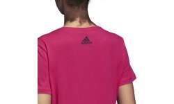 Adidas Palaidinė Aop Linear Tee Real Magenta DJ1626