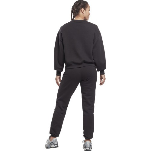 Спортивный костюм женский Reebok Piping Pack черный HB2338