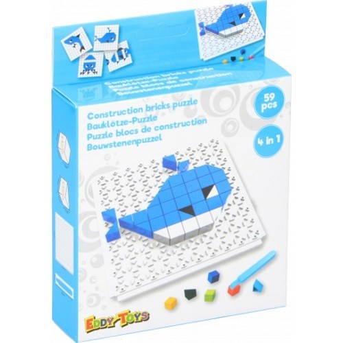 Construction Set Eddy Toys, 59 Pcs., ABS