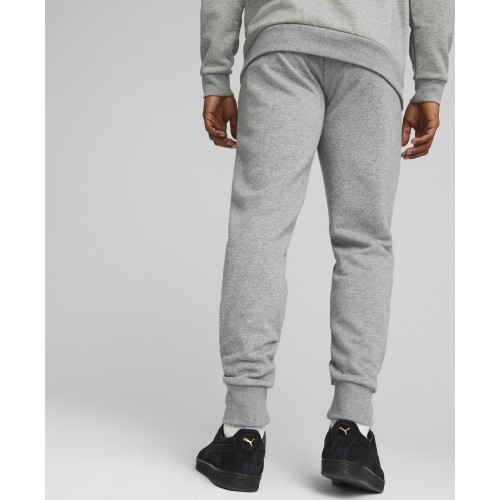 Мужские спортивные брюки Puma Ess Logo Pants Tr серые 586716 03