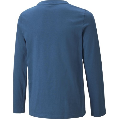 Puma футболка подростковая Alpha Longsleeve Tee синяя 670103 17