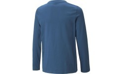 Puma футболка подростковая Alpha Longsleeve Tee синяя 670103 17