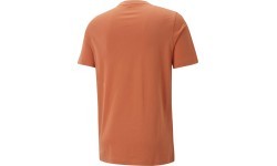 Puma Graphics Court Tee Men's T-Shirt Chili Orange 674481 94
