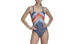 Купальник Adidas Fit 1Pc Lin, синий DY5892