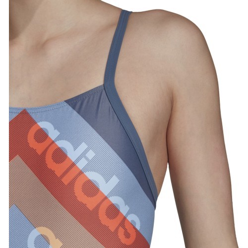 Adidas Maudymosi Kostiumėlis Fit 1Pc Lin Blue DY5892