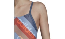 Adidas Maudymosi Kostiumėlis Fit 1Pc Lin Blue DY5892