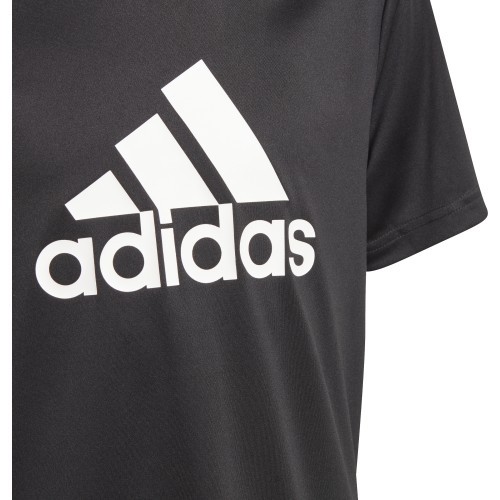 Футболка подростковая Adidas B Bl Tee, чёрная GN1478