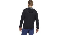 Мужская толстовка Adidas City Flc F/Z Hd черная FS4102