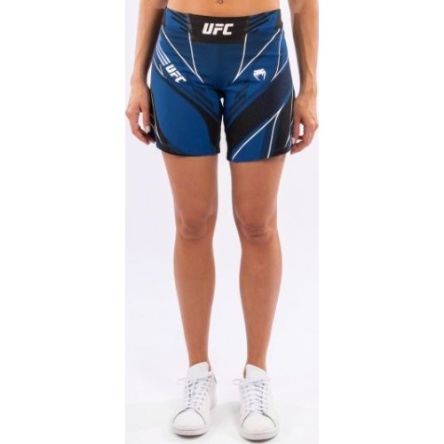 UFC Venum Authentic Fight Night Women's Shorts - Long Fit - Blue