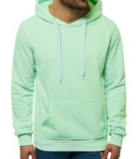 J.Style Men's Fleece Sweatshirt Mint 68B2009-61