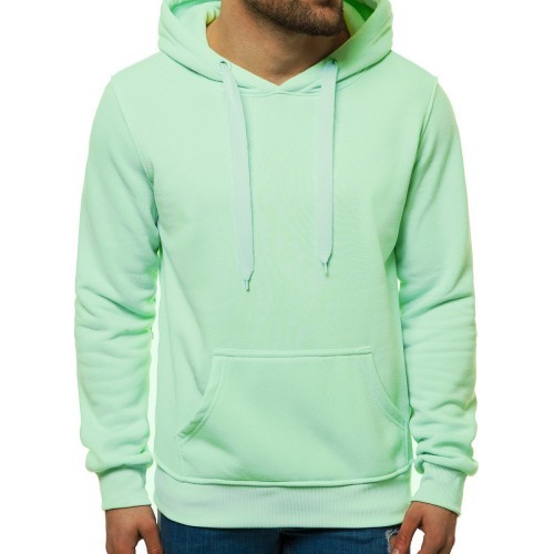 Мужская флисовая толстовка J.Style, мятная, 68B2009-61