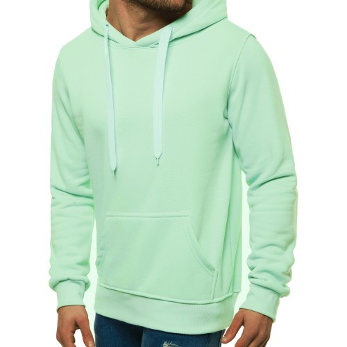 Мужская флисовая толстовка J.Style, мятная, 68B2009-61