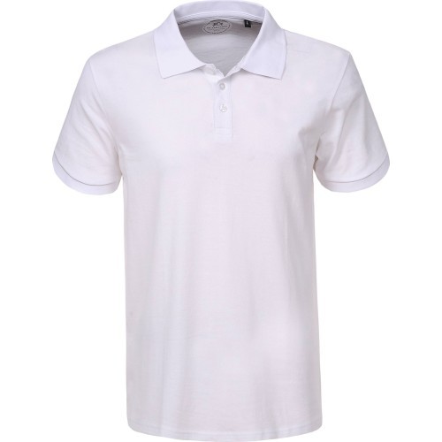 Glo Story Men's Polo Shirt White MTS D0083