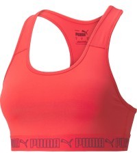 Puma Sportinė Liemenėlė Moterims Mid Impact Elastic Red 520302 34