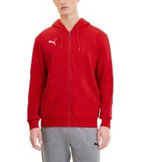 Puma TeamGoal 23 Casuals Hooded Men's Sweatshirt Red 656708 01