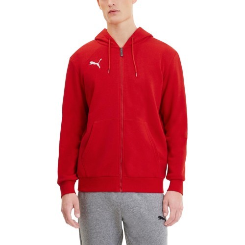 Puma TeamGoal 23 Casuals Hooded Men's Sweatshirt Red 656708 01