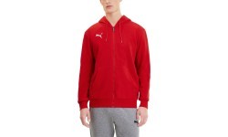 Puma TeamGoal 23 Casuals Hooded Men's Sweatshirt Red 656708 01